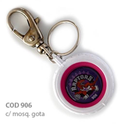 Chaveiros Plásticos 906 - Chaveiro Rodinha Branca em São José do Rio Preto, SP por Public Gráfica e Brindes