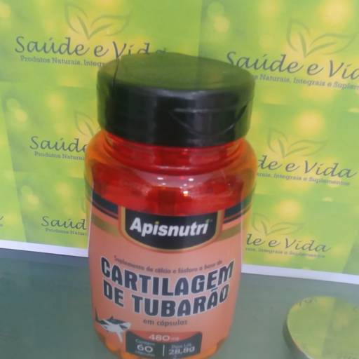 Comprar o produto de Cartilagem de tubarão- Apisnutri em A Classificar pela empresa Saúde e Vida em Jundiaí, SP por Solutudo