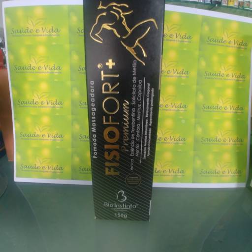 FisioFort+ Premium- Pomada Massageadora- Bio Instinto por Saúde e Vida