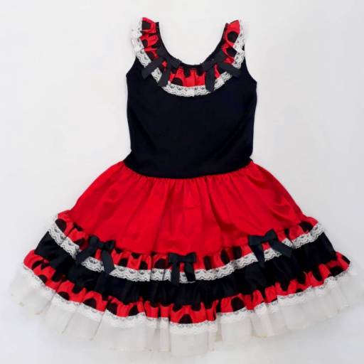 2633 - Joaninha infantil (tamanho 10) em Tietê, SP por Fantasia & Folia