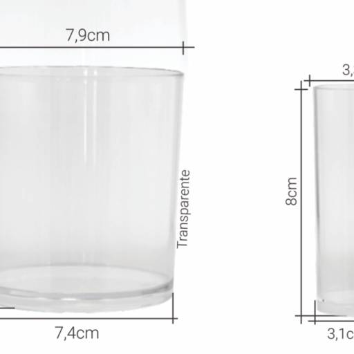 Copo Whisky / Copo Shot em São José do Rio Preto, SP por Public Gráfica e Brindes