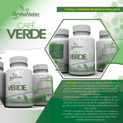 CAFÉ VERDE 100 CAP em Aracaju, SE por Natus Produtos Naturais