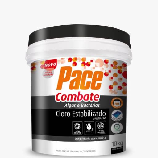 ???? Cloro Pace Combate Estabilizado – Multiação para Piscinas