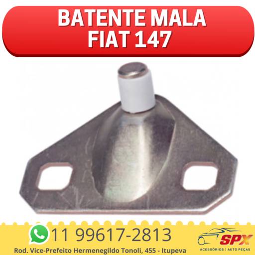 BATENTE MALA FIAT 147  em Itupeva, SP por Spx Acessórios e Autopeças