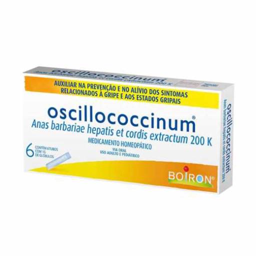 OSCILLOCOCCINUM 6 TUBOS BOIRON em Atibaia, SP por Farmalu - Farmácia de Manipulação