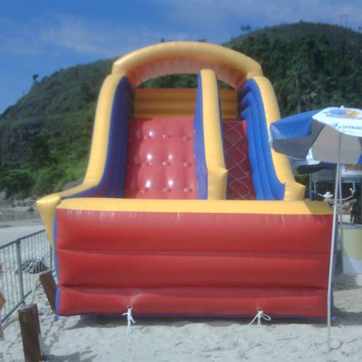 Escorregador de Sabão por Caco Balloons - Balões e Infláveis