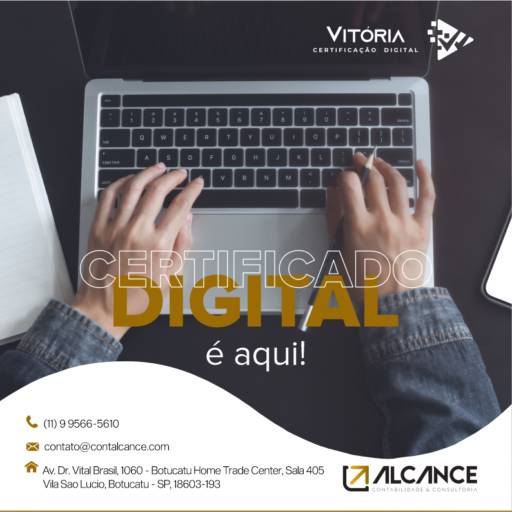 Certificado Digital em Botucatu, SP por Imposto de Renda, MEI, Simples Nacional, L. Presumido e L.Real - Abertura Gratuita*