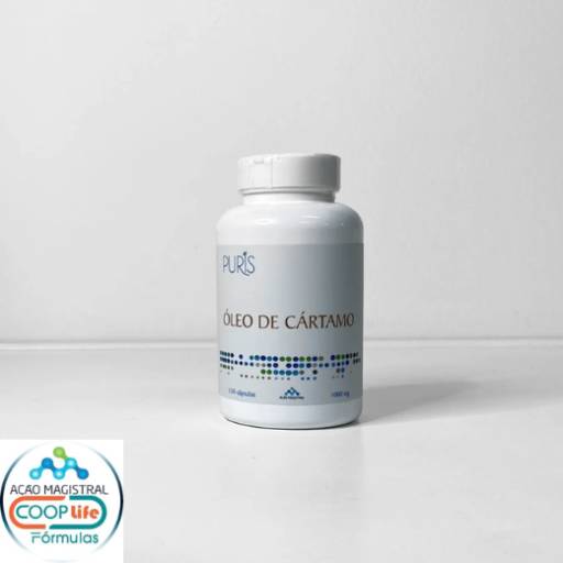 Oleo De Cartamo Puris 1G 120 Caps por Coop Life Fórmulas - Farmácia de Manipulação