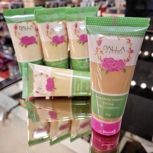 Comprar o produto de Dalla Makeup Base Matte Vegana 30g em Bases Faciais pela empresa Sense Cosméticos em Marília, SP por Solutudo