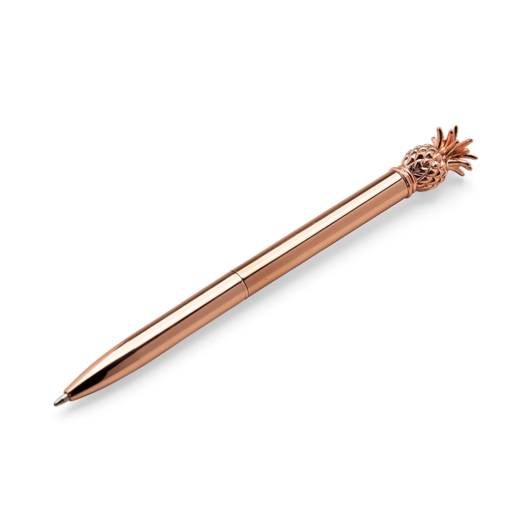 14654 Caneta Metal Abacaxi em São José do Rio Preto, SP por Public Gráfica e Brindes