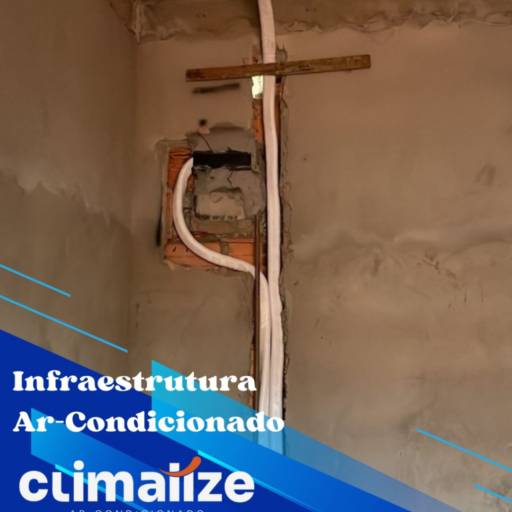 Está em OBRA, faça já a infraestrutura do seus aparelhos de Ar-condicionado, antes do conforto vem a estrutura, cuidamos de cada detalhe para garantir a eficiência e desempenho.