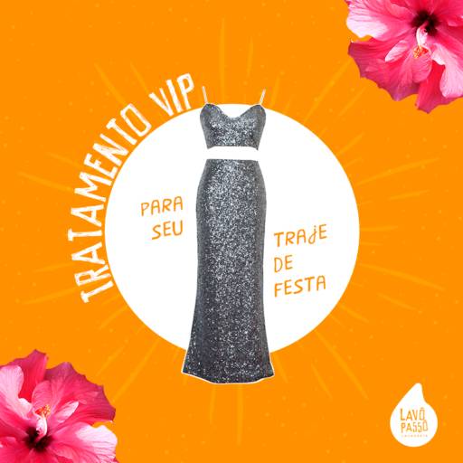 Lavagem de Vestido de Festa
