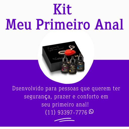 Kit Meu Primeiro Anal Intt