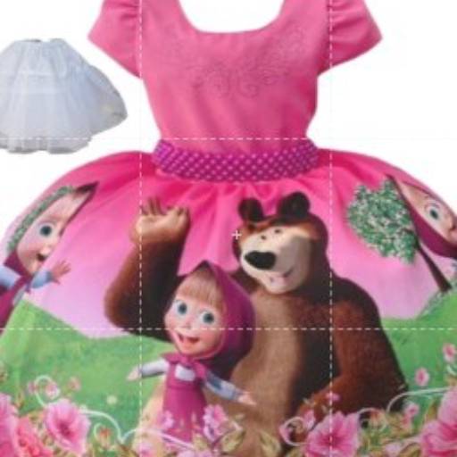 Vestidos Infantis Temáticos e com LED - Lori Pop