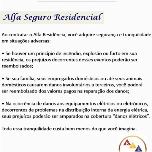 Alfa Seguro Residência 