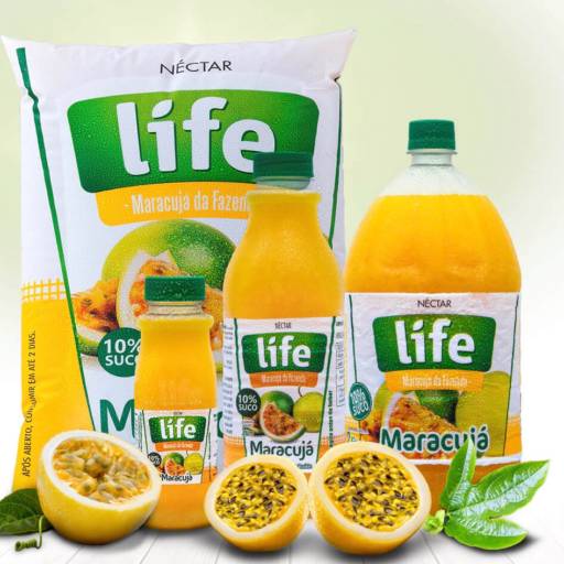 Comprar o produto de Suco de Maracujá em Sucos pela empresa Life Sucos - Laranja da Fazenda em Bauru, SP por Solutudo