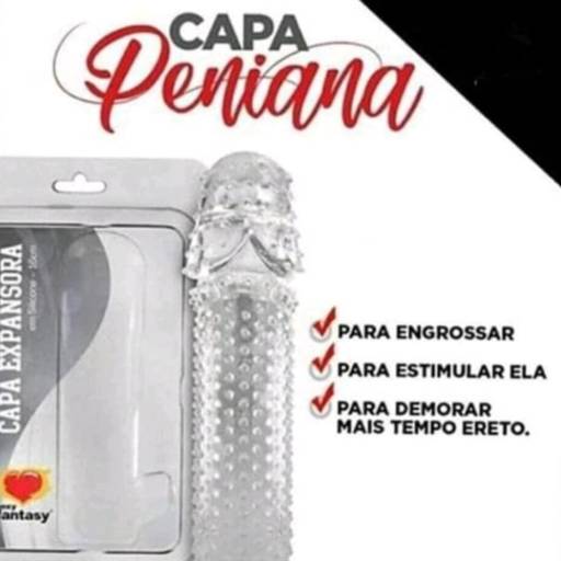 Comprar o produto de Capa Peniana em Sex Shop pela empresa Poder Íntimo SEX SHOP em Marília, SP por Solutudo