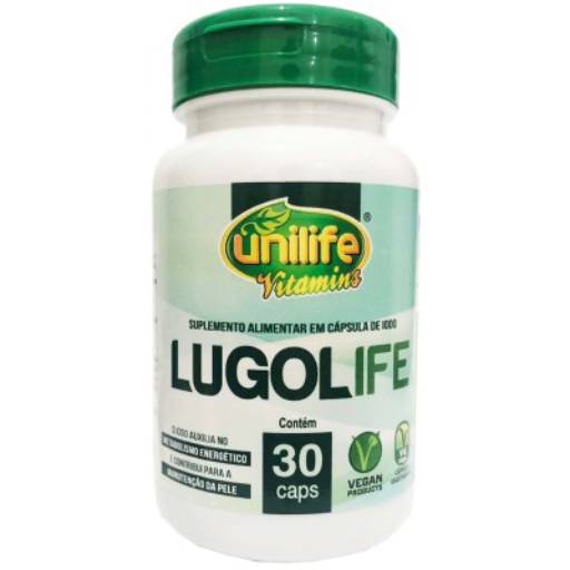 Lugolife Iodo 450mg com 30 cápsulas - Unilife