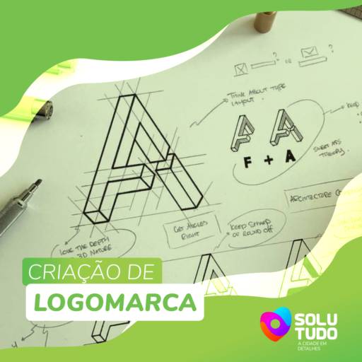 Comprar o produto de Criação de Logomarca em Comunicação Visual pela empresa Criação de Logotipo Atibaia em Atibaia, SP por Solutudo