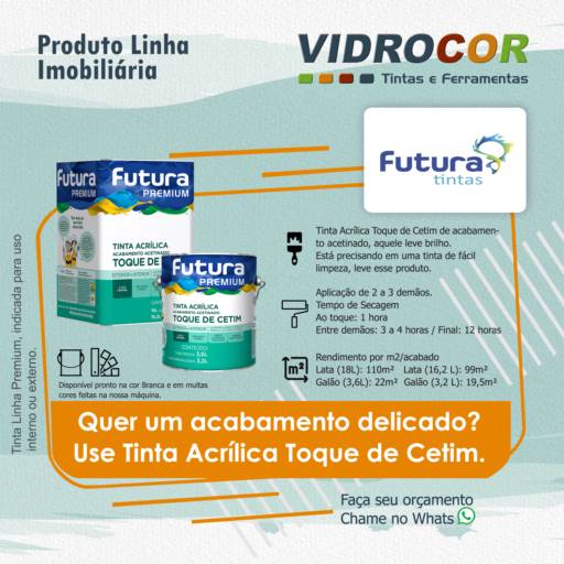 Futura Tinta Acrílica Toque de Cetim