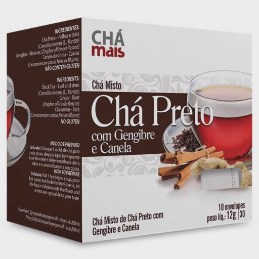 Chá Preto em Sachês - CháMais