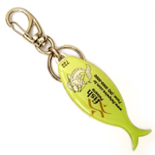 Chav. Chapinha Metálica COD 722 - Chapinha Peixe Gr em São José do Rio Preto, SP por Public Gráfica e Brindes