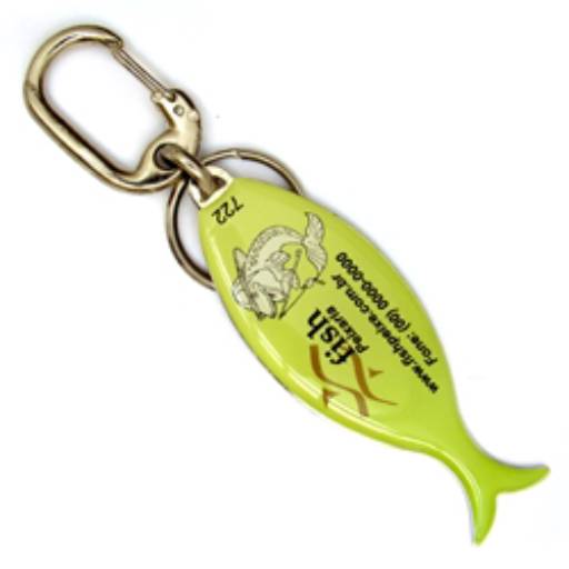 Chav. Chapinha Metálica COD 722 - Chapinha Peixe Gr em São José do Rio Preto, SP por Public Gráfica e Brindes