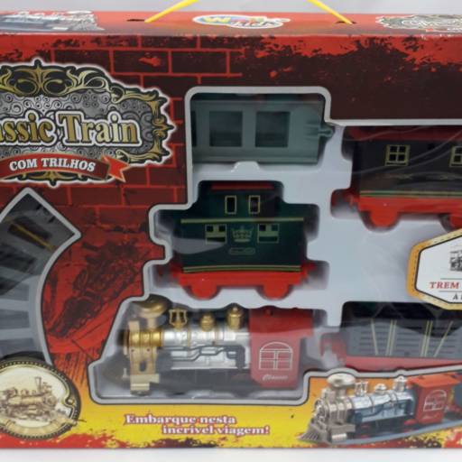Classic Train Com Trilhos por Bazar Baladi