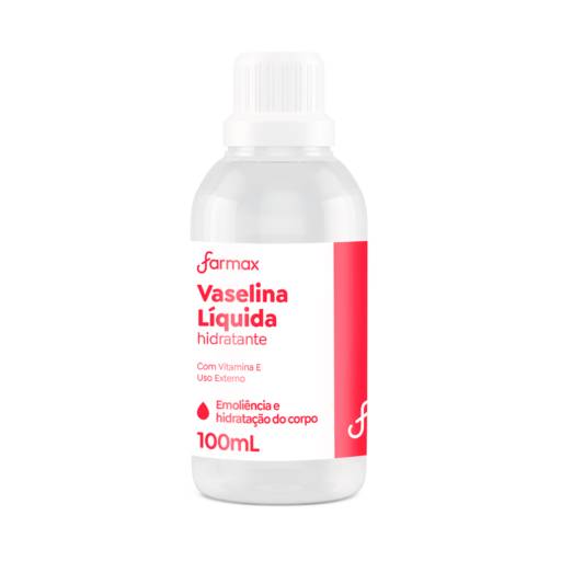 Vaselina Líquida 100ml - Farmax