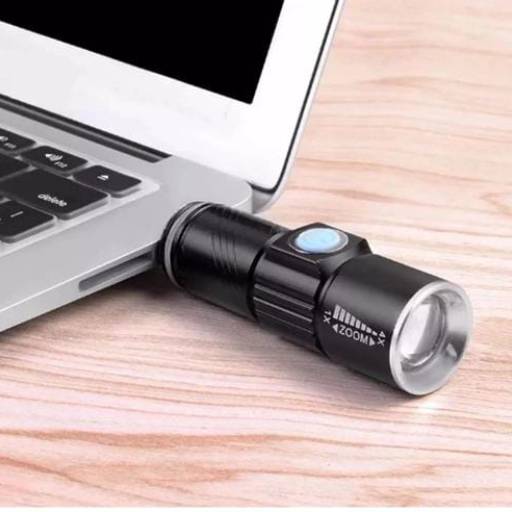 Lanterna Led - Mini USB - Zoom 400x em Itapetininga, SP por Elfran Caça e Pesca