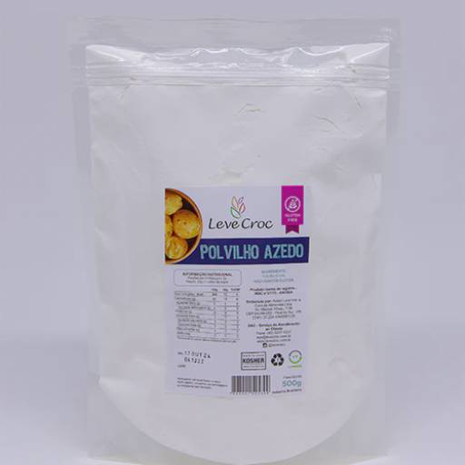 Polvilho Azedo 500g - LeveCroc