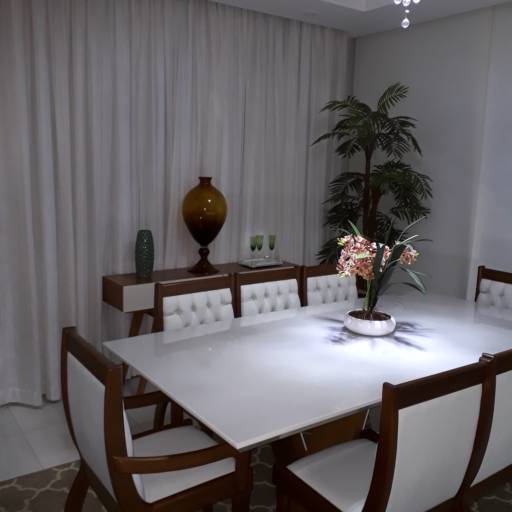 Cortina com Cortineiro de Gesso por Cortinas Princesa