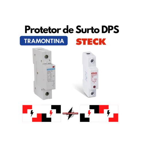 Comprar o produto de Protetor de Surto DPS em Materiais Elétricos pela empresa Multi Energia - Materiais Elétricos e Instalações Elétricas em Atibaia em Atibaia, SP por Solutudo