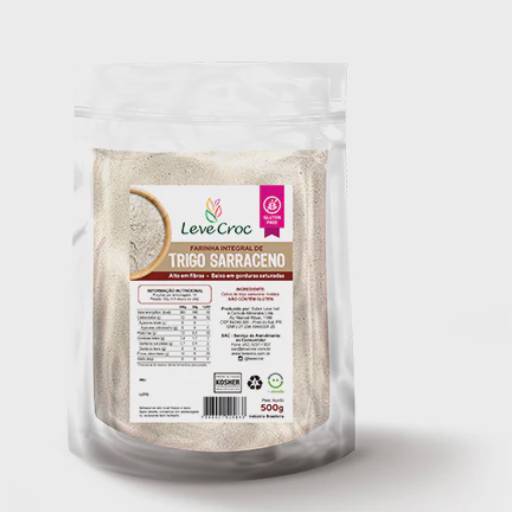 Farinha de Trigo Sarraceno 500g - LeveCroc