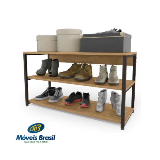 Sapateira Kappesberg LI020 por Móveis Brasil