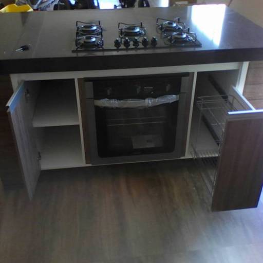 Ilha para forno embutido em Avaré por BJA Marcenaria