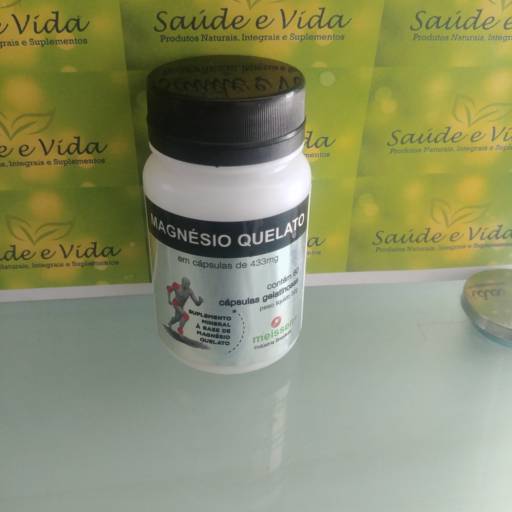 Magnésio quelato por Saúde e Vida