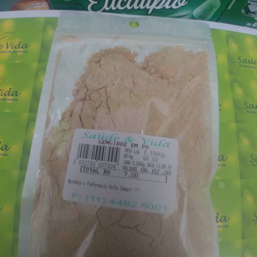 Gengibre em pó por Saúde e Vida