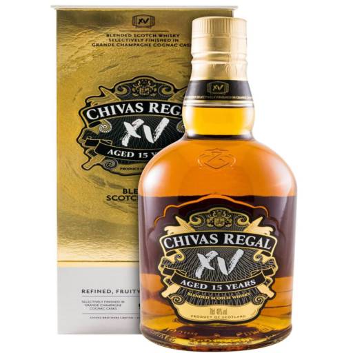 Whisky Chivas Regal 15 anos 750ml em Aracaju, SE por Drink Fácil