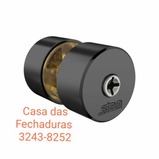 Comprar o produto de Cilindro Com Chave Tetra Para Fechaduras Stam em Segurança para Casa pela empresa Diego Chaveiro em Bauru, SP por Solutudo
