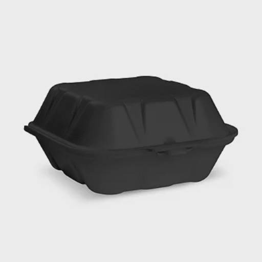 Bandeja Hamburgueira EPS Preta CH-003  50un | Copobras
