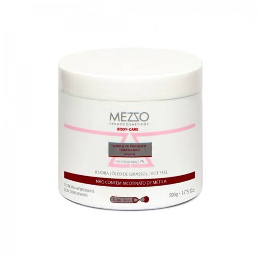 Bodycare mousse termogênico em Americana, SP por Mezzo Dermocosméticos Americana 