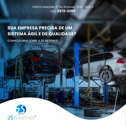Sistema para auto center  em Foz do Iguaçu, PR por 2S Sistemas