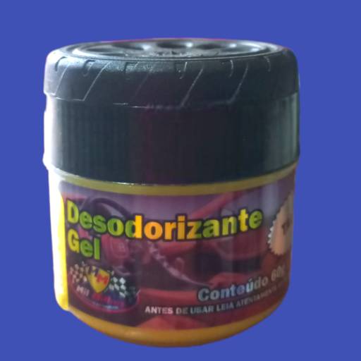 Odorizante gel automotivo 60g em Jundiaí, SP por Sempre Limp - Produtos de limpeza, Higiene e Descartáveis