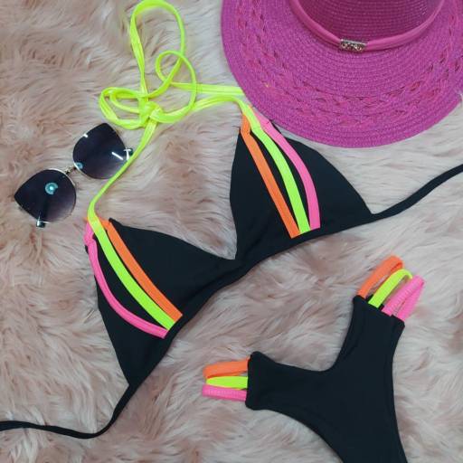 Bíquini neon em Bauru, SP por Leh Lingerie e Moda Praia