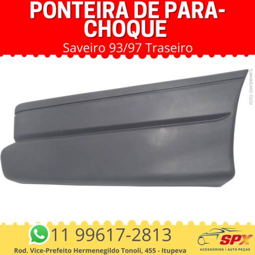 Ponteira de Para-Choque Saveiro 9397 Traseiro