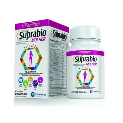 Comprar o produto de Suprabio mulher com 60cp  em Outros pela empresa Farmácia do Carlos em Joinville, SC por Solutudo
