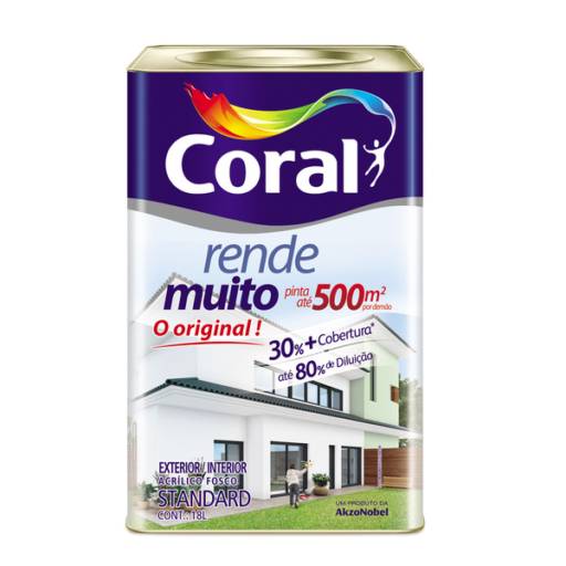 Coral Rende Muito Branco 18L por JC Tintas