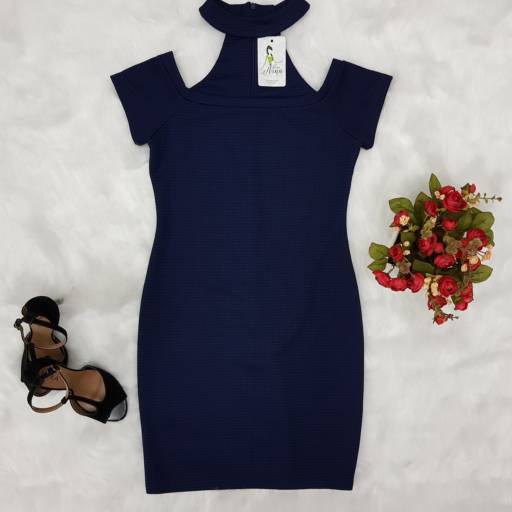 Vestido gola por Dona Nina Boutique