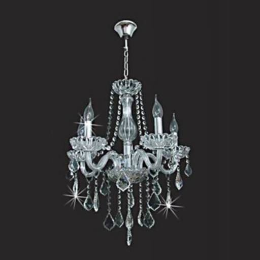 LUSTRE CANDELABRO DE CRISTAL por Delarrara Design da Construção